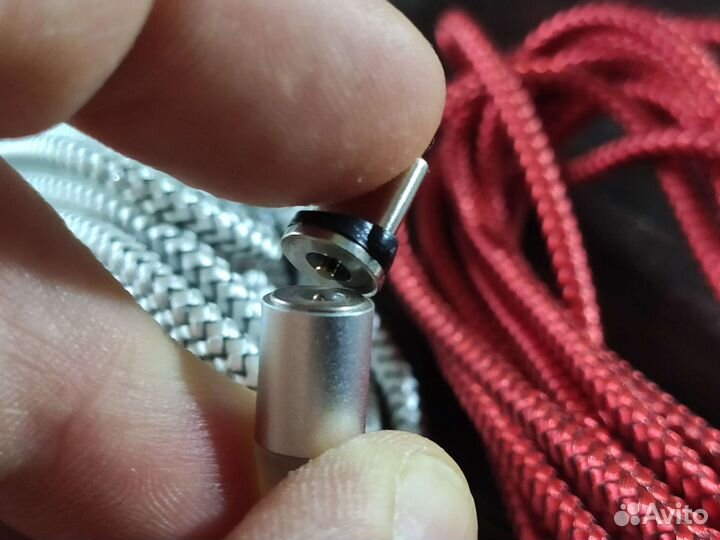 Магнитный зарядный кабель 2 метра USB-Type-C