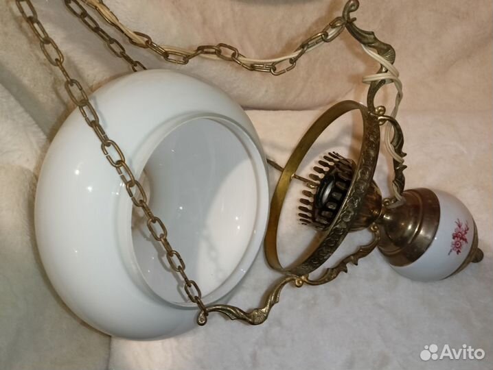 Люстра керосинка СССР