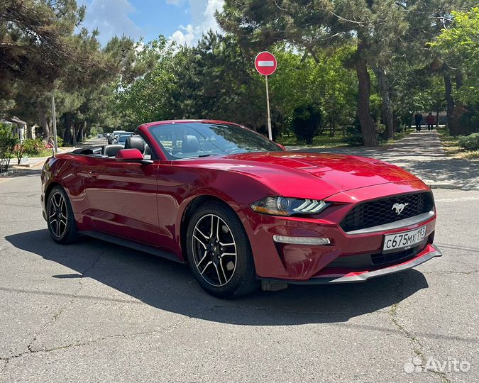 Аренда кабриолета Ford Mustang