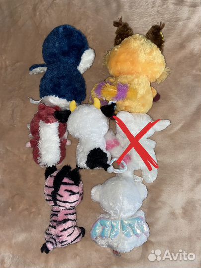 Мягкие игрушки. Лемуры