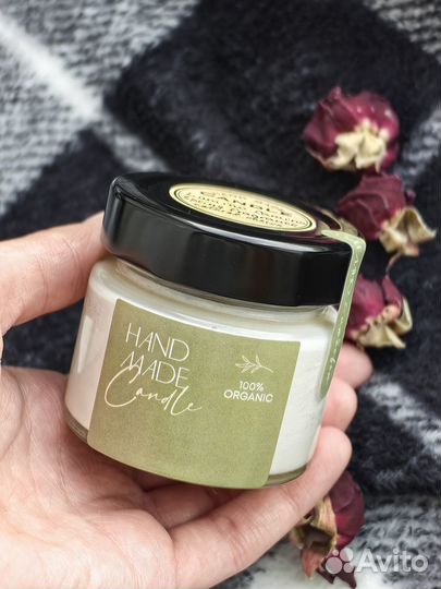 Арома свечи из натурального воска