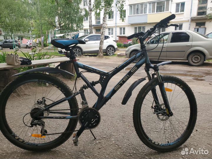 Велосипед горный двухподвесный