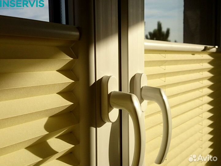 Плиссе разноцветные