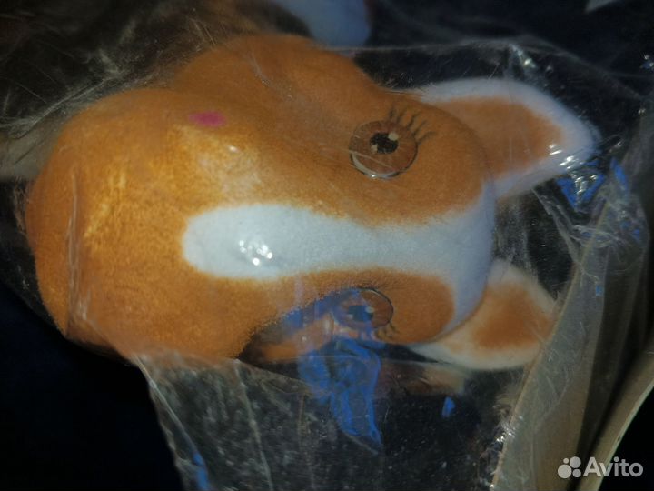 Лошадка пони флоковая большая