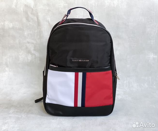 Рюкзак Tommy Hilfiger black red