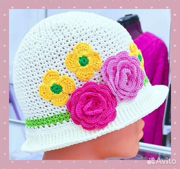 Панама для девочки