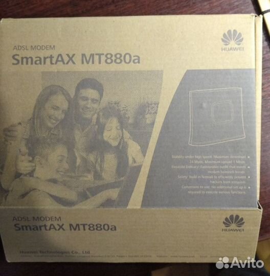 Adsl модем SmartAX MT880a