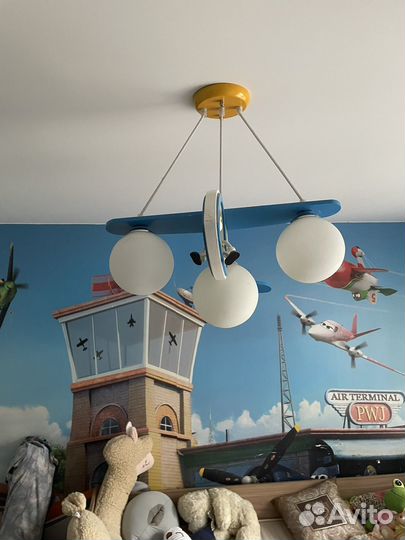Люстра в детскую комнату