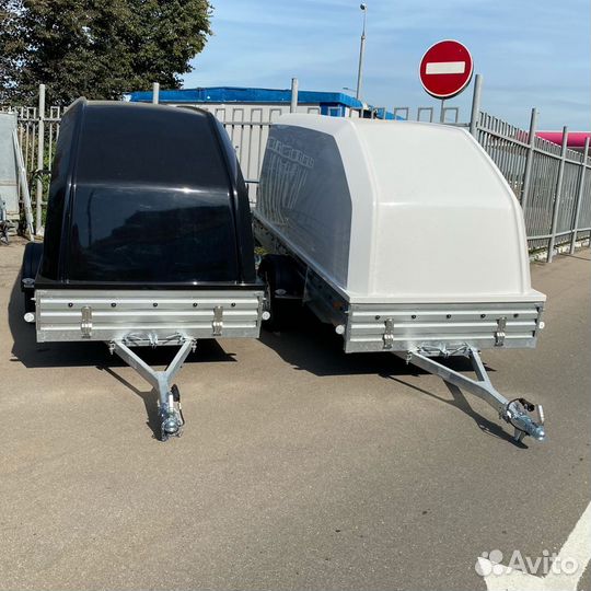 Легковой прицеп 3.5 с чёрной крышкой