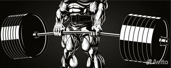 Силовой Спортинвентарь Много Фактурного Нового и