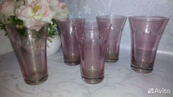 Бокалы фужеры рюмки СССР