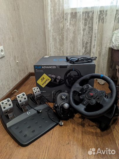 Игровой руль Logitech g923 для sony ps4/ps5