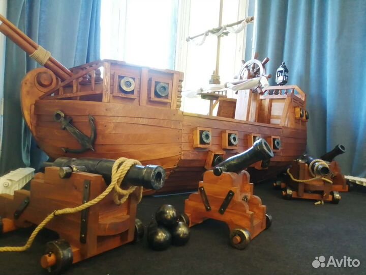 Детский корабль - фотозона