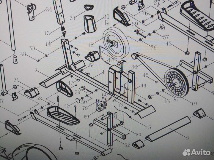 Запчасти на тренажер