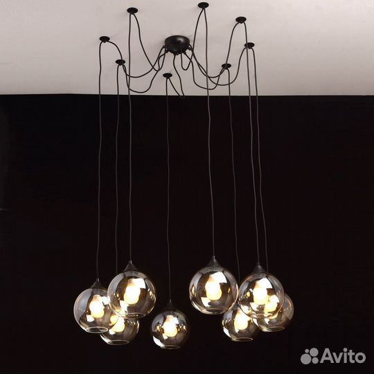 Люстра подвесная лофт Фьюжн бренда De Markt