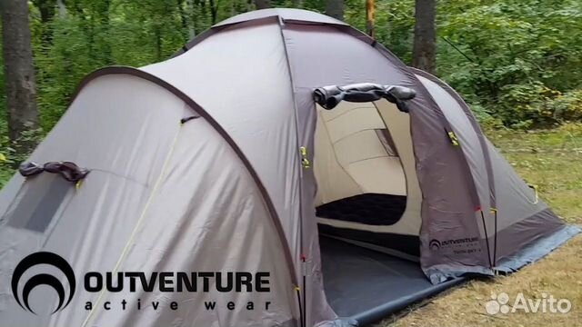 Палатка outventure twin sky 4 купить в Волгограде | Хобби и отдых | Авито