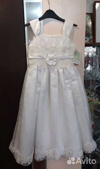 Белое платье для девочки