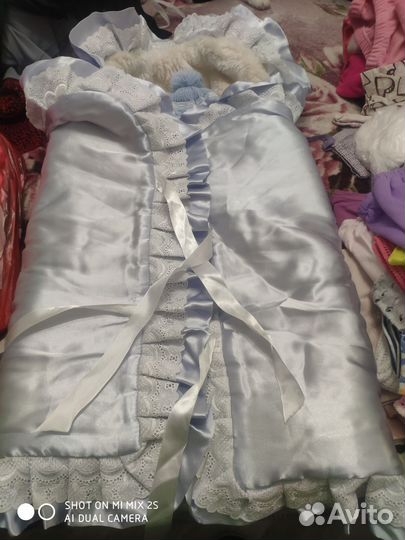 Конверт на выписку зимний