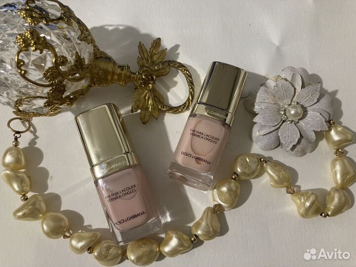 Dior база для ногтей Chanel лак Dolce & Gabbana