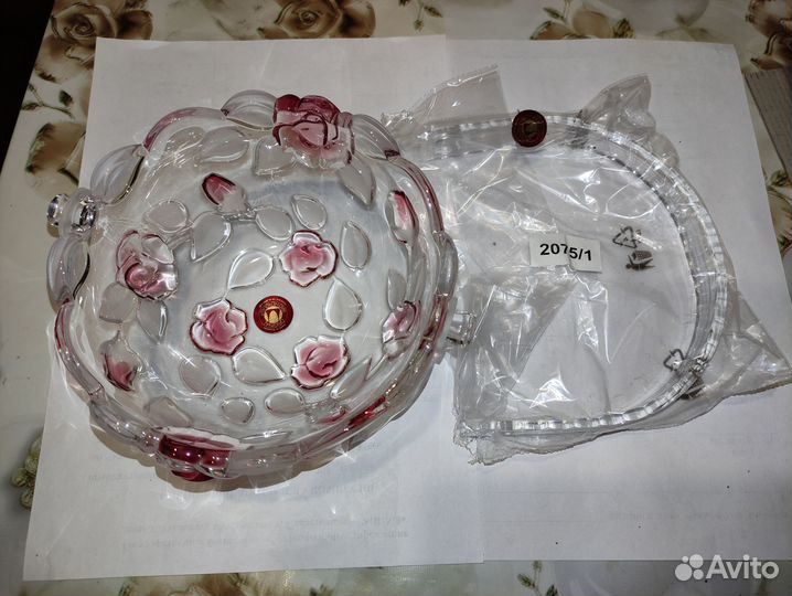 Хрустальные вазочки,салатницы