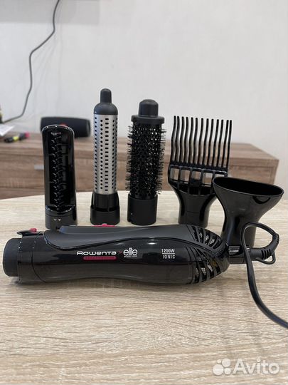 Фен щетка roventa