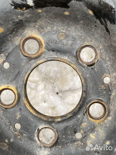 Колесные диски штамп R15 Мерседес 190 124