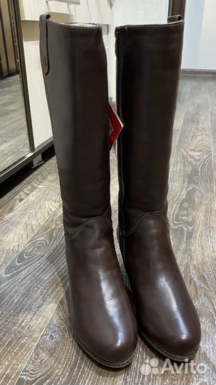 Сапоги женские зимние натуральная кожа