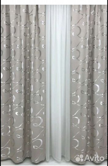 Шторы готовые новые