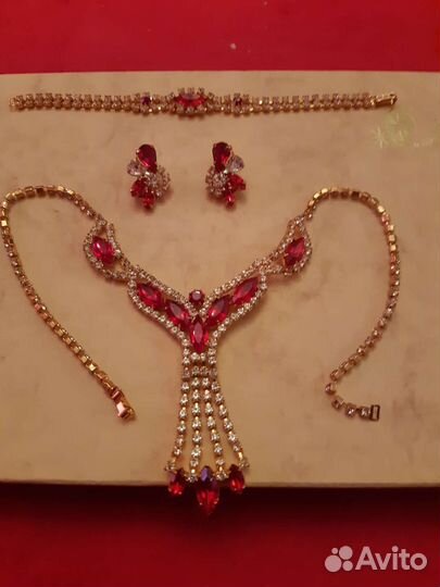 Колье ожерелье Чехия Яблонекс