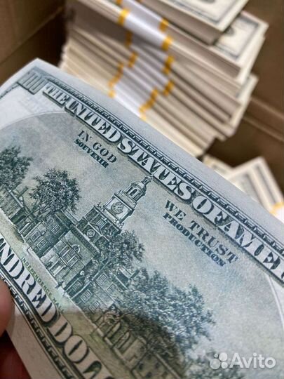 Билеты банка приколов 100 долларов старого образца