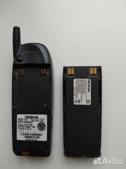 Раритетный винтажный телефон Nokia 6120 NSC-3NX