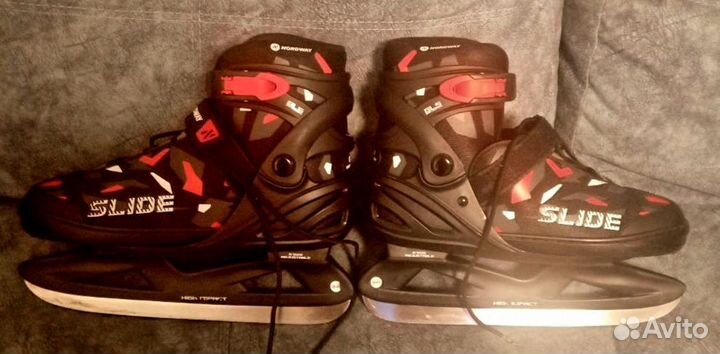 Коньки детские раздвижные