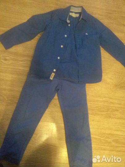 Костюм для мальчика рубашки джинсы