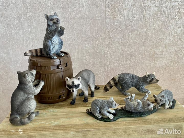 Schleich Волки Медведи Лоси Лисы и др