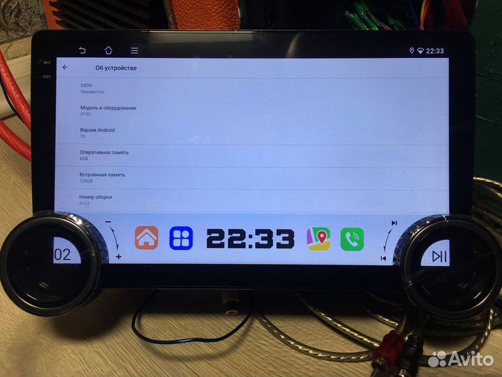 Магнитола с крутилками на LADA Granta FL 2018+ и к