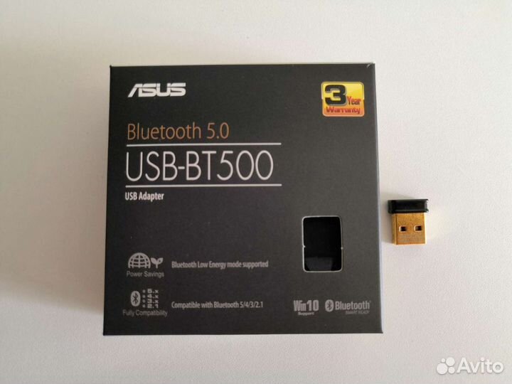 Bluetooth адаптер asus USB-BT500