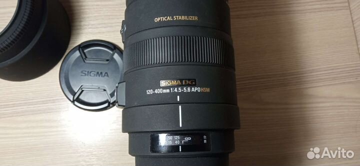 Объектив Sigma 120-400mm для Sony A