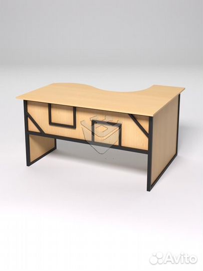 Стол эргономичный офисный сэ-13 (левосторонний) &q