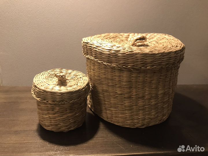 Корзины,реплика Икеа Льюснан