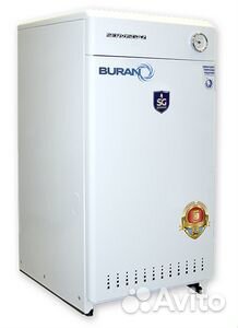 Котел газовый buran кс-Г-7,5, напольный, 7,5кВт, о