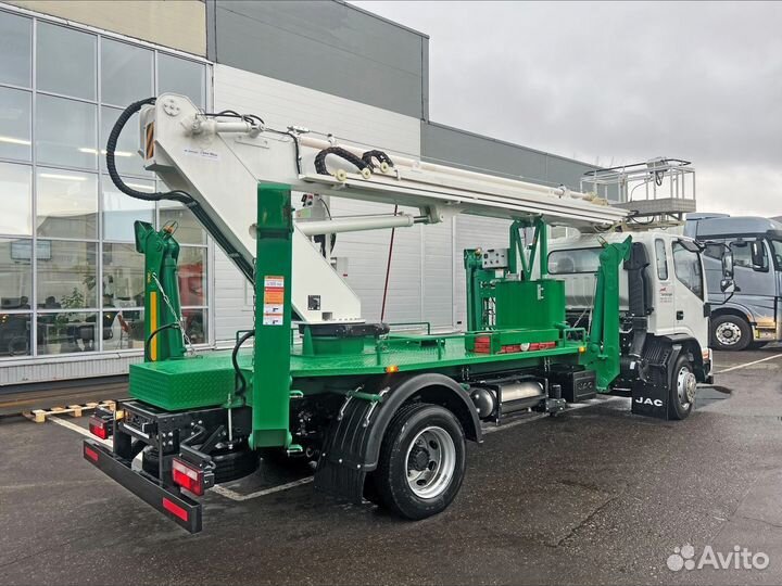 Автовышка гринмаш на шасси JAC 120 NEW