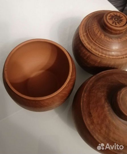 Горшок красная глина 0.5