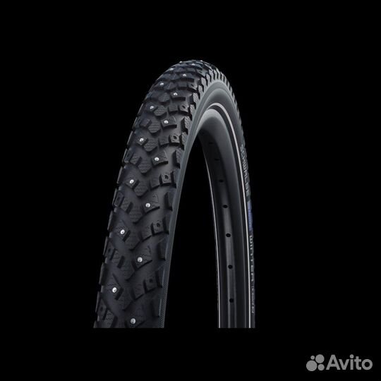 Велосипедная покрышка зимняя шипованная schwalbe