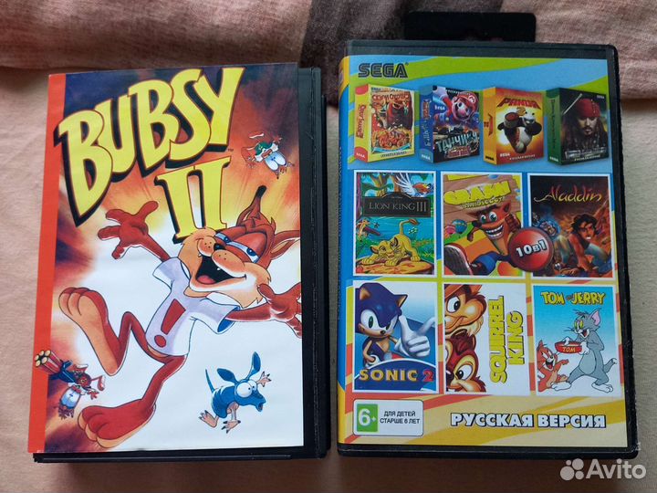 Картриджи sega