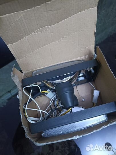 Противотуманки 2/1 диодные на ваз 2109-2115 тюнинг