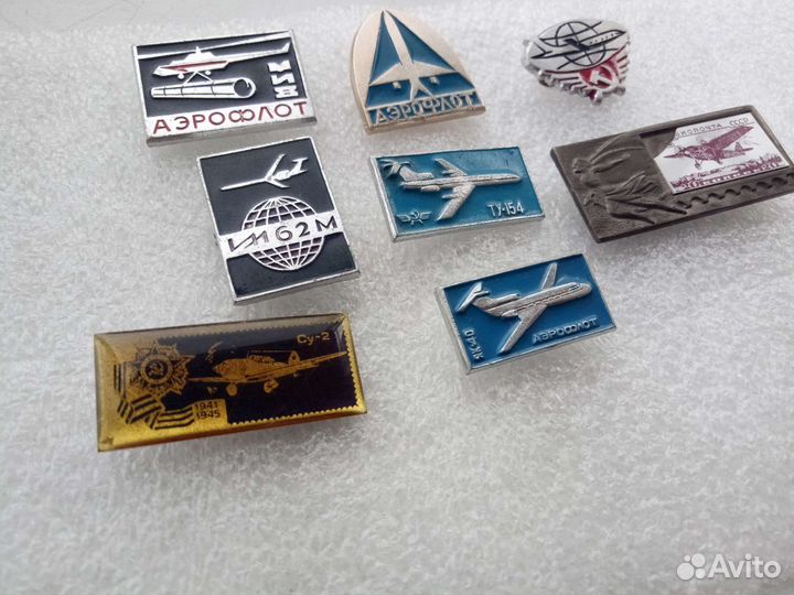 Значки Авиация СССР