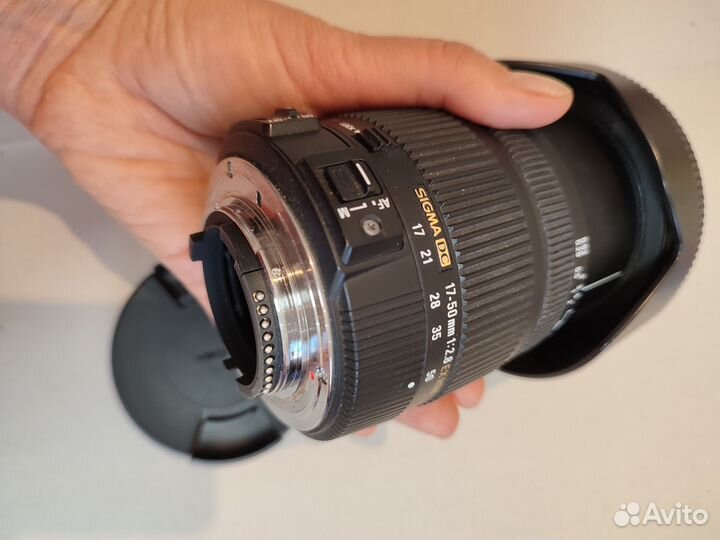 Объектив sigma 17 55 mm f2.8 для nikon