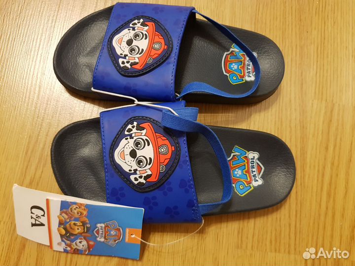 Тапки детские Щенячий патруль 27-30