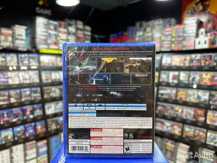 Игры для PS4: Metal Gear Solid V: Ground Zeroes