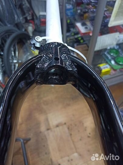 Вилка жёсткая алюминевая до 29 дюймов